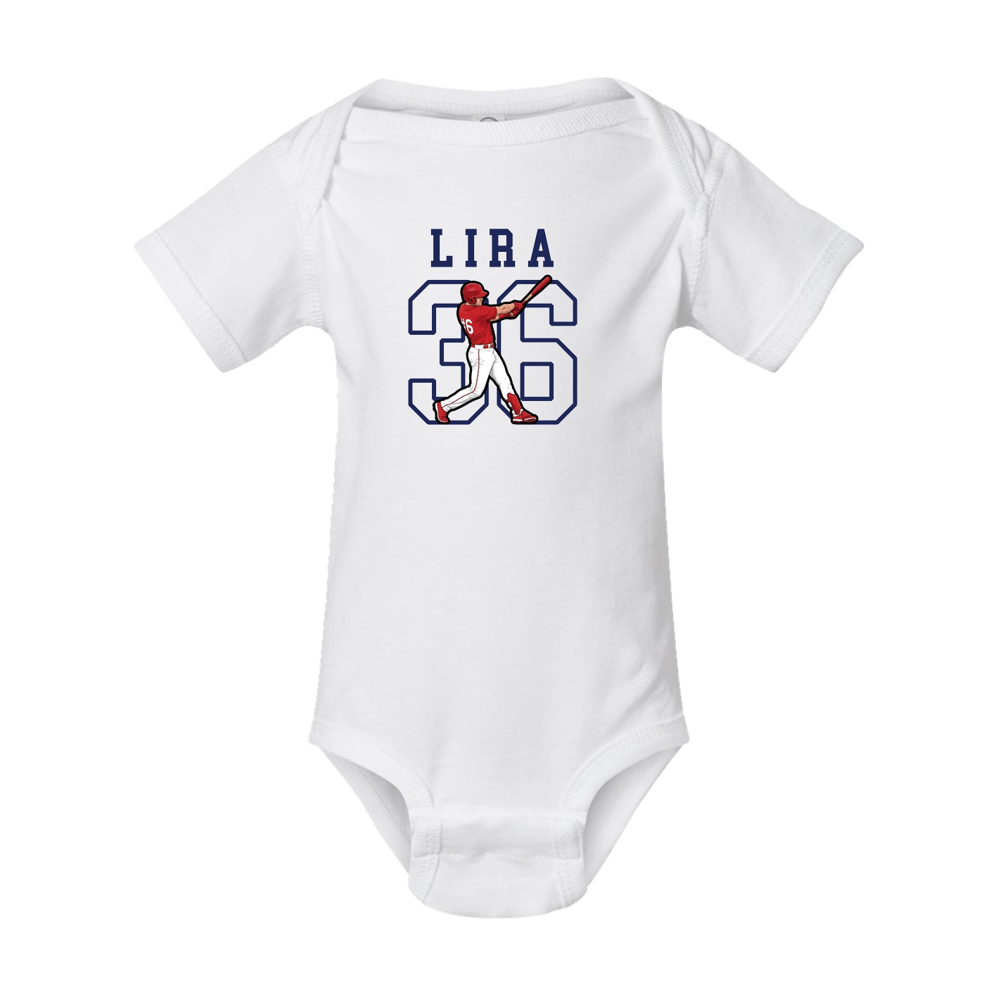 Baby Onesie — Shirsey in White