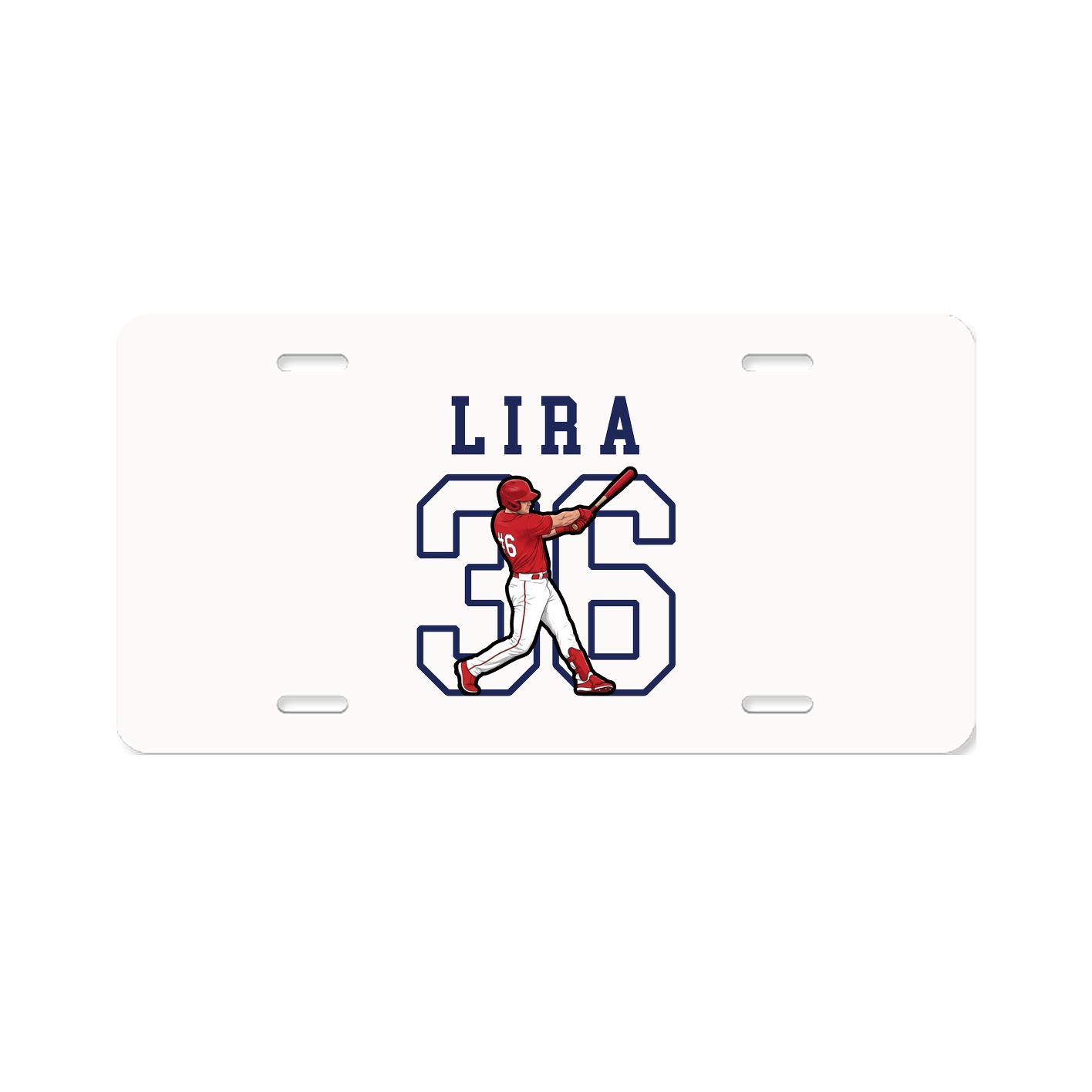 License Plate — Shirsey in Classic