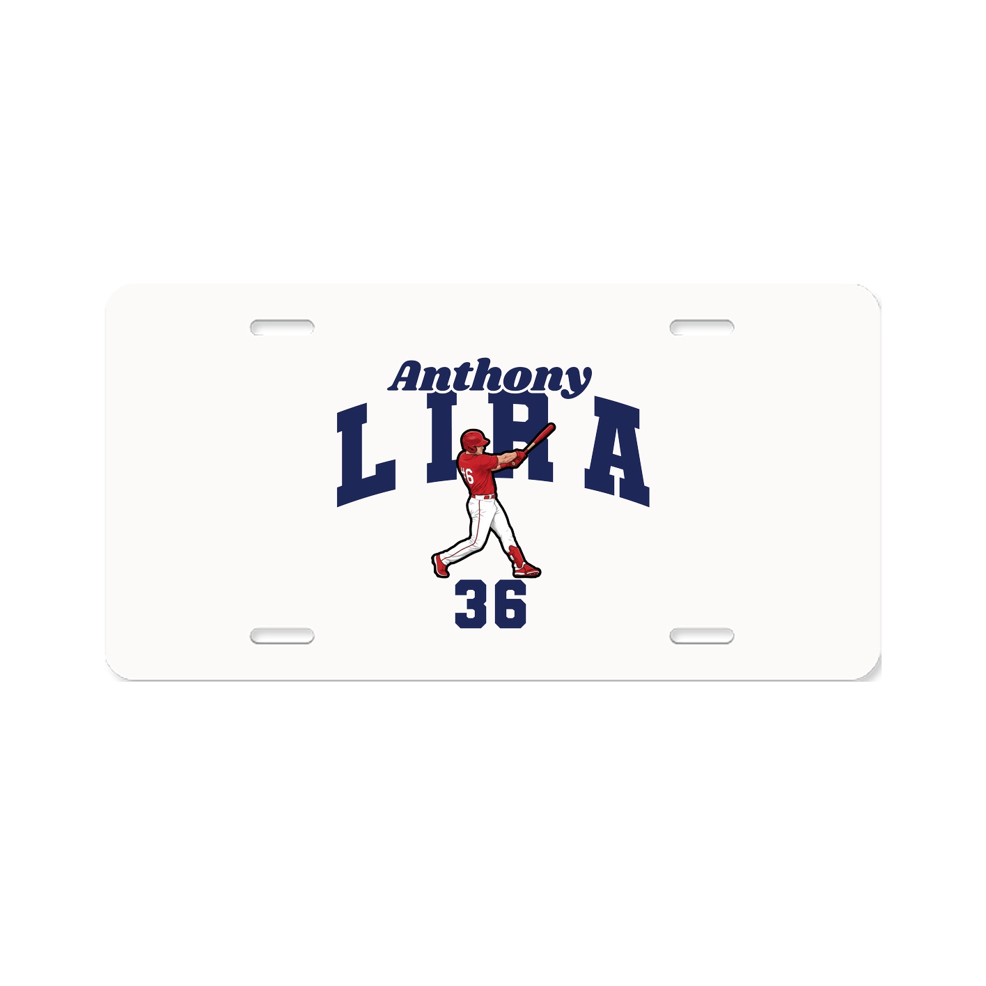 License Plate — Signature Arch in Classic