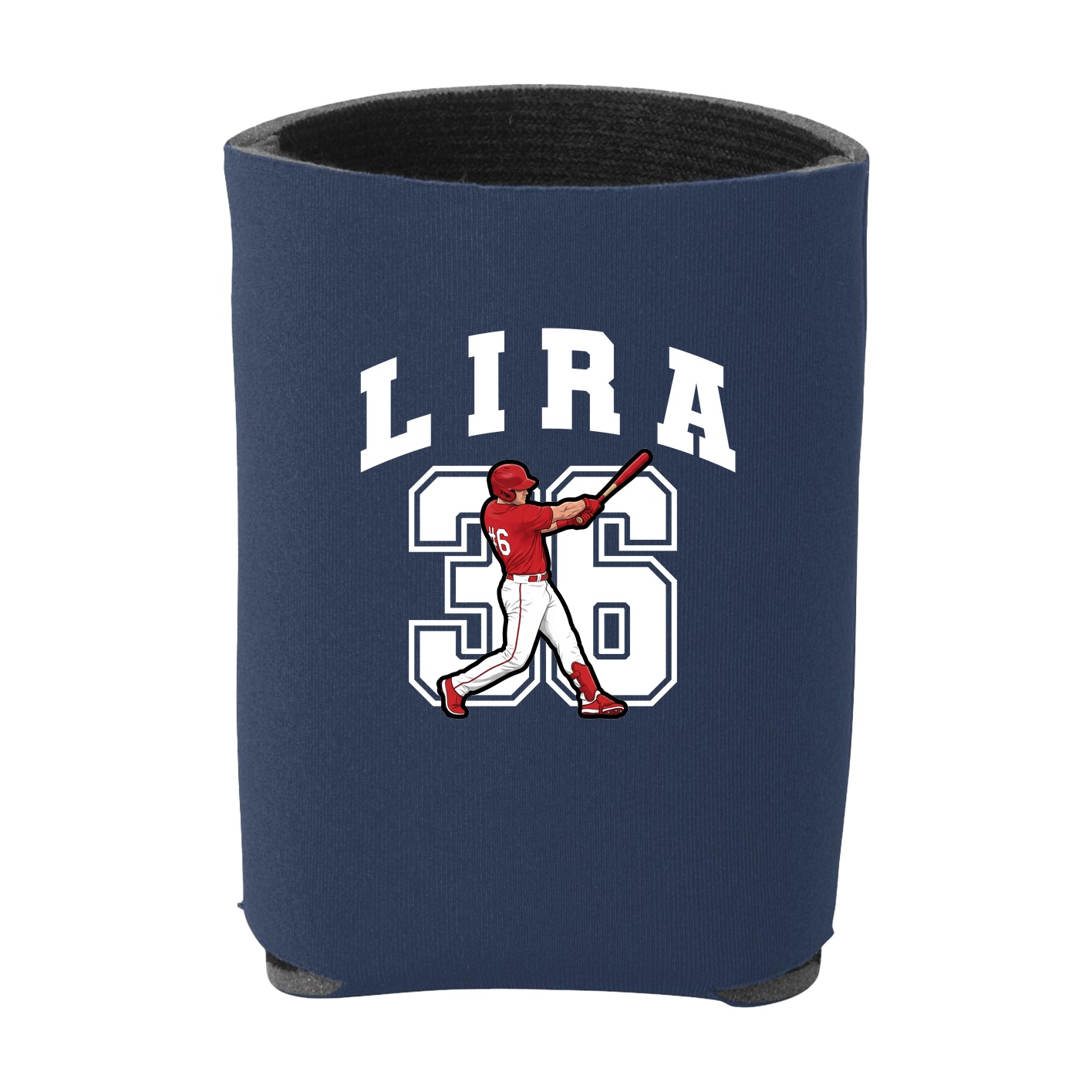 Can Holder — Number in Navy