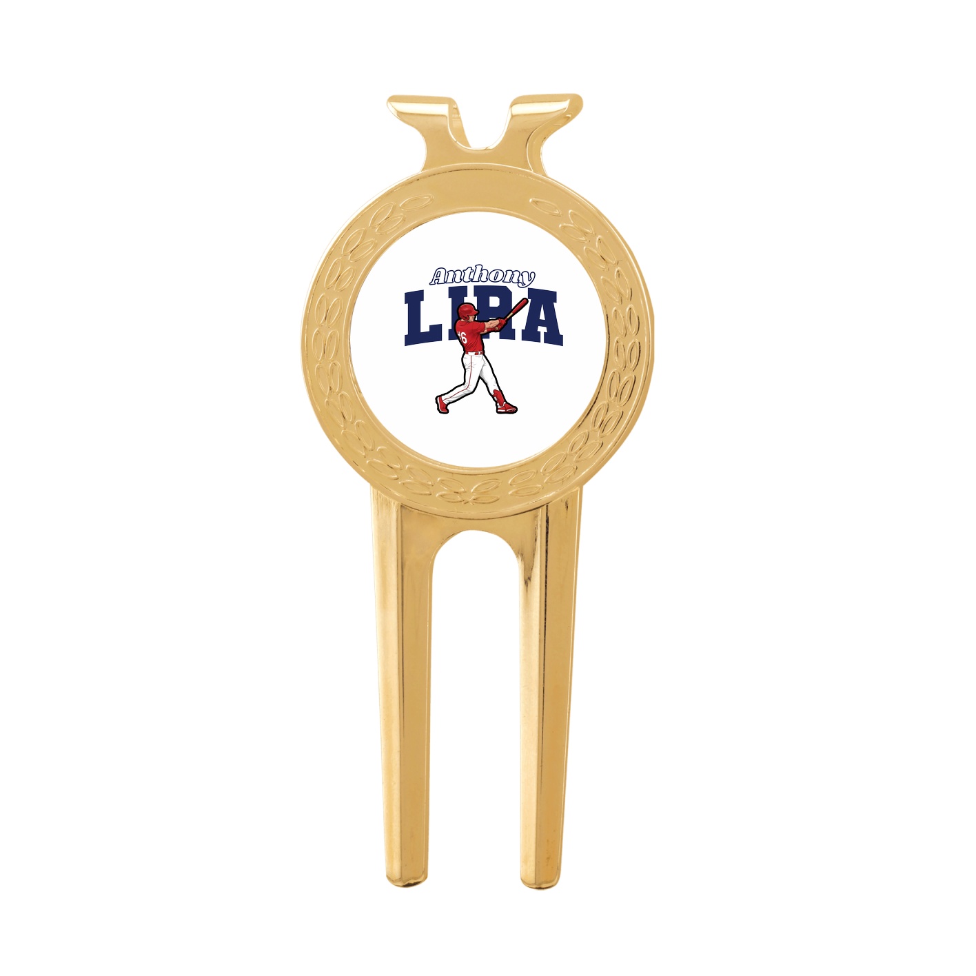 Divot Tool with Ball Marker — Name Arch in Classic