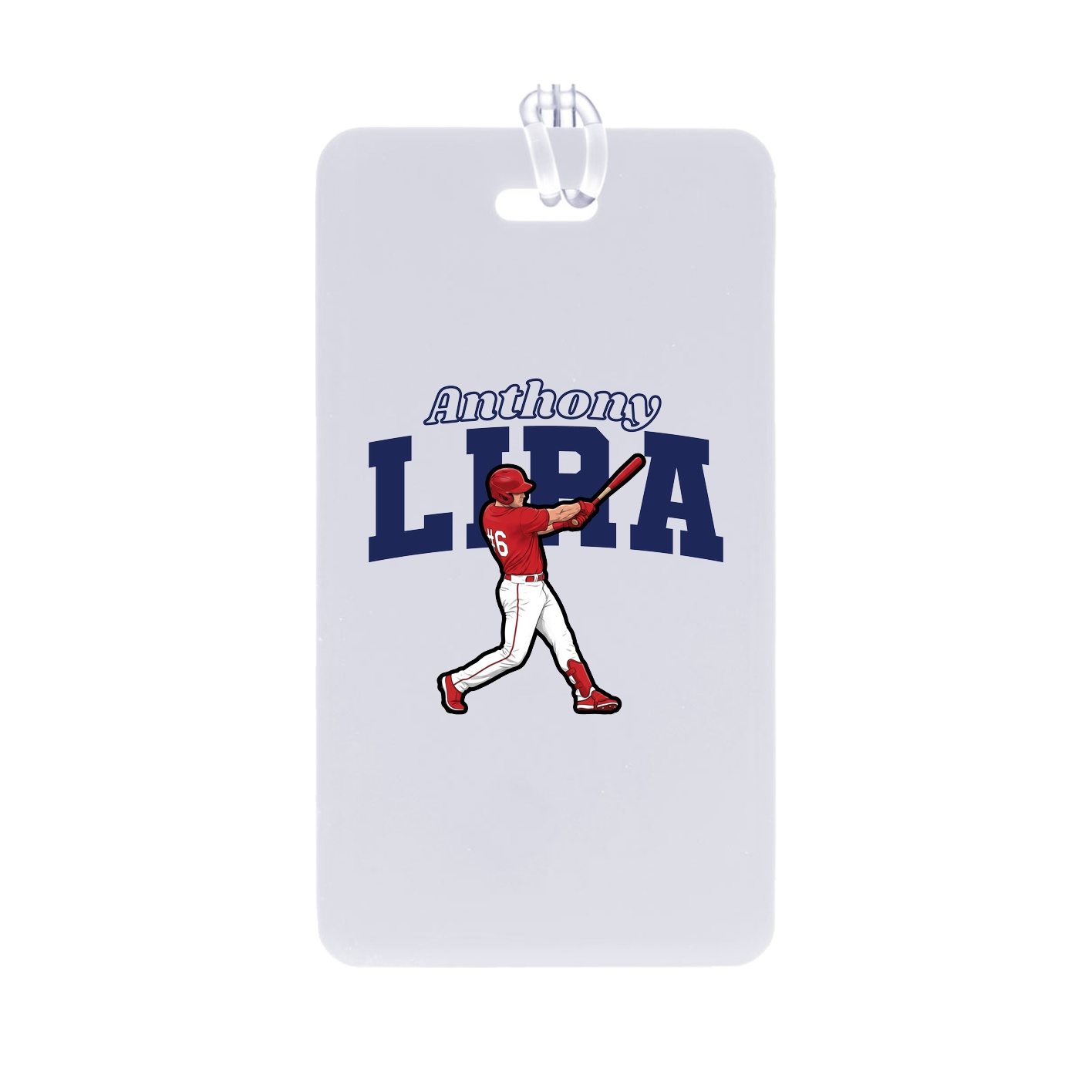 Bag Tag — Name Arch in Classic