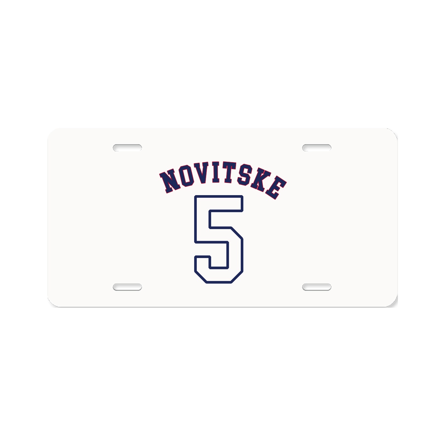 License Plate — Shirsey Arch in Classic