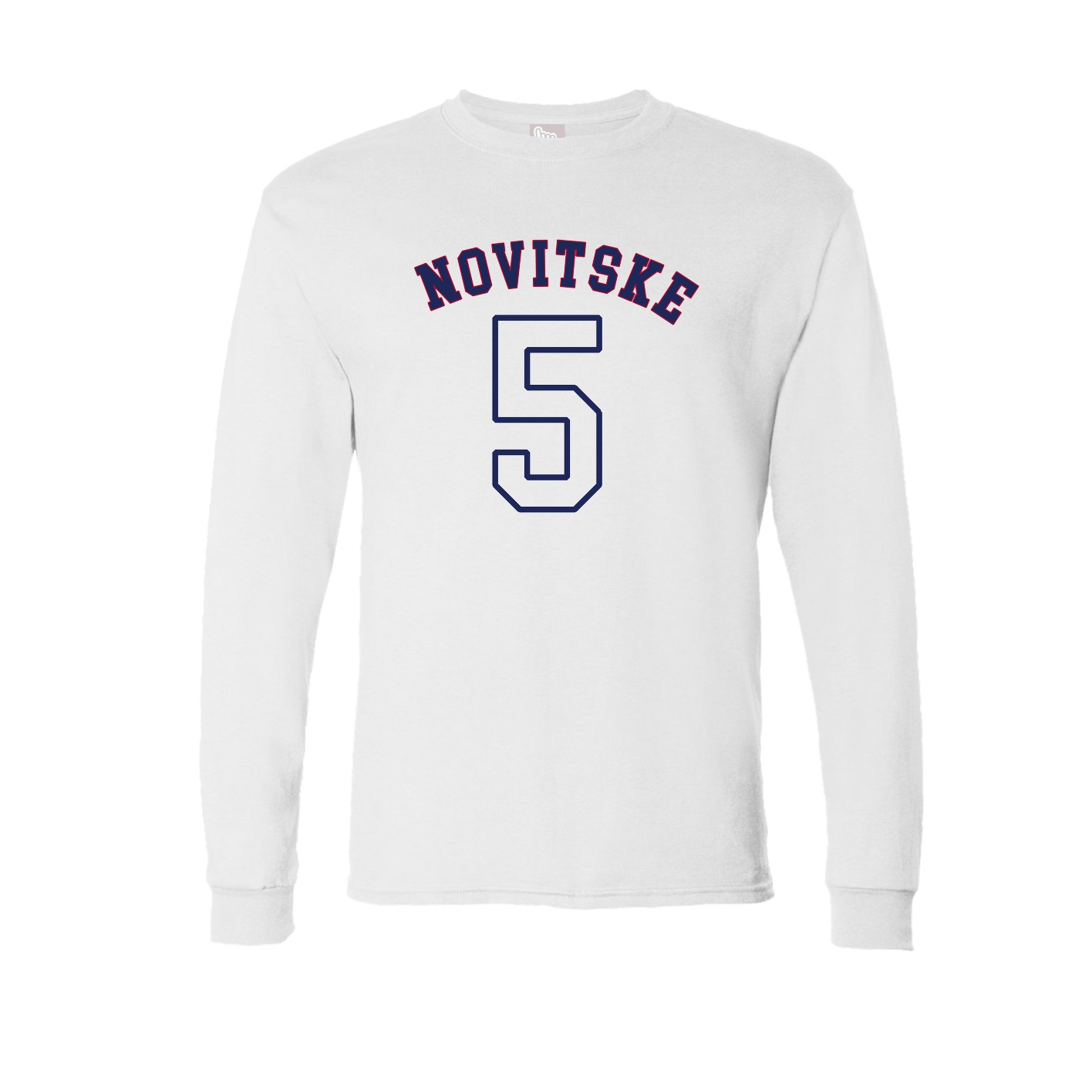 Long Sleeve Tee — Shirsey Arch in White
