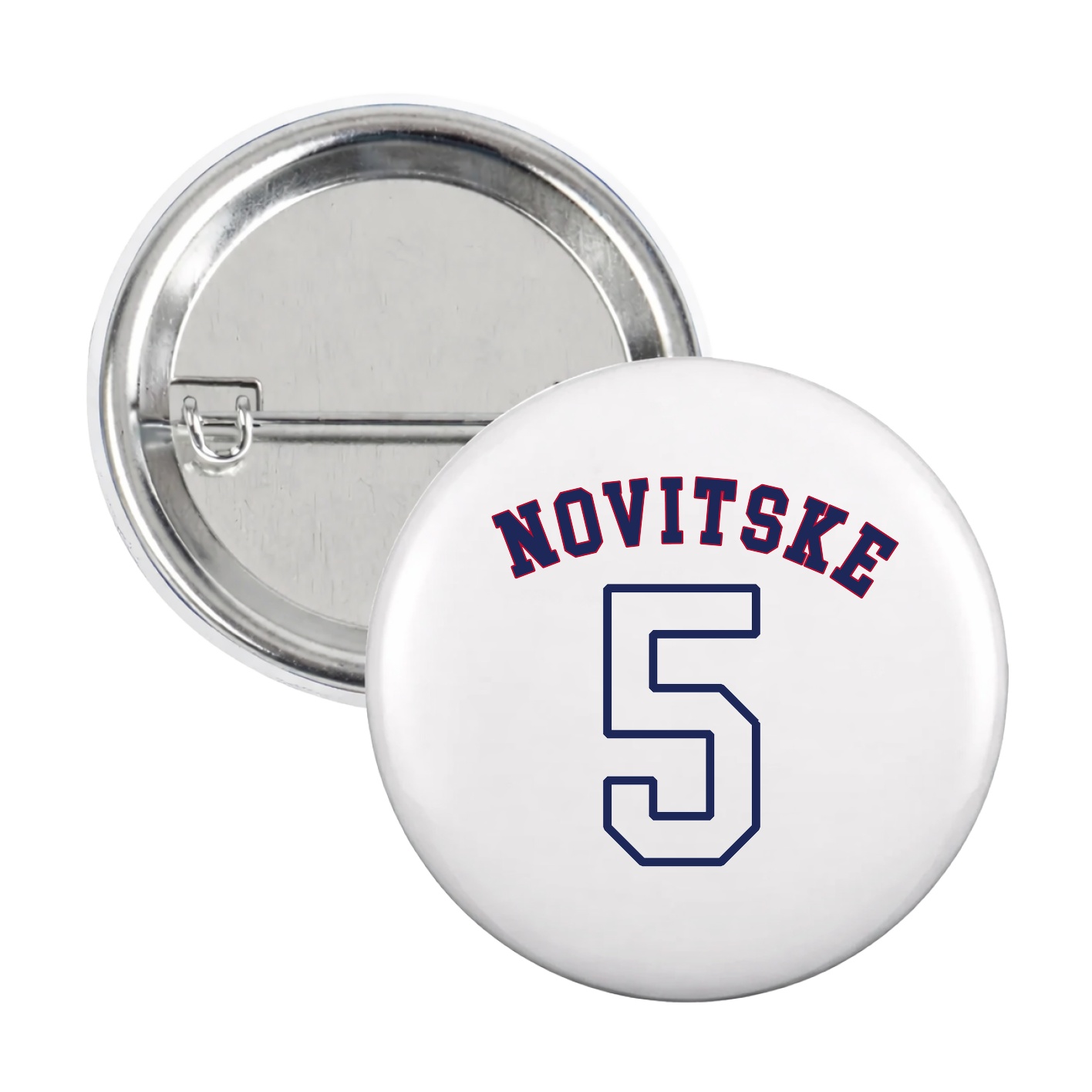 Game Day Button — Shirsey Arch in White