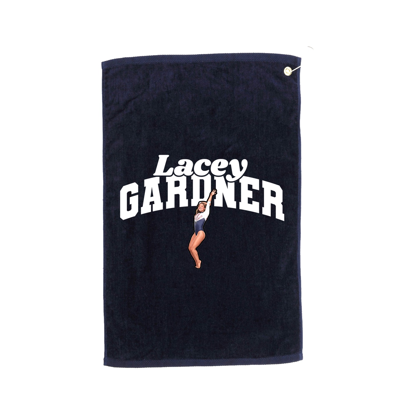 Golf Towel — Signature Arch in Navy