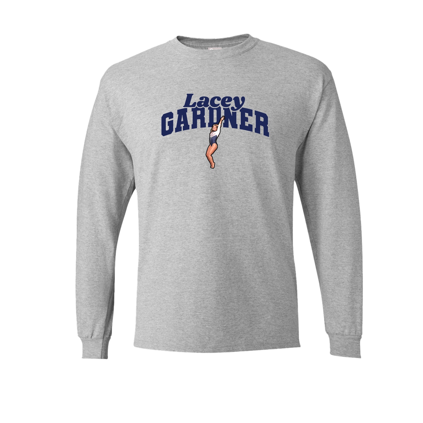 Long Sleeve Tee — Signature Arch in Grey