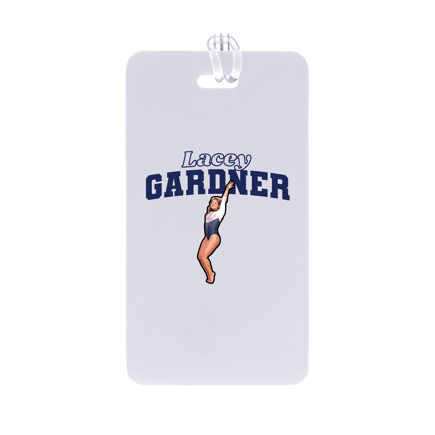 Bag Tag — Name Arch in Classic