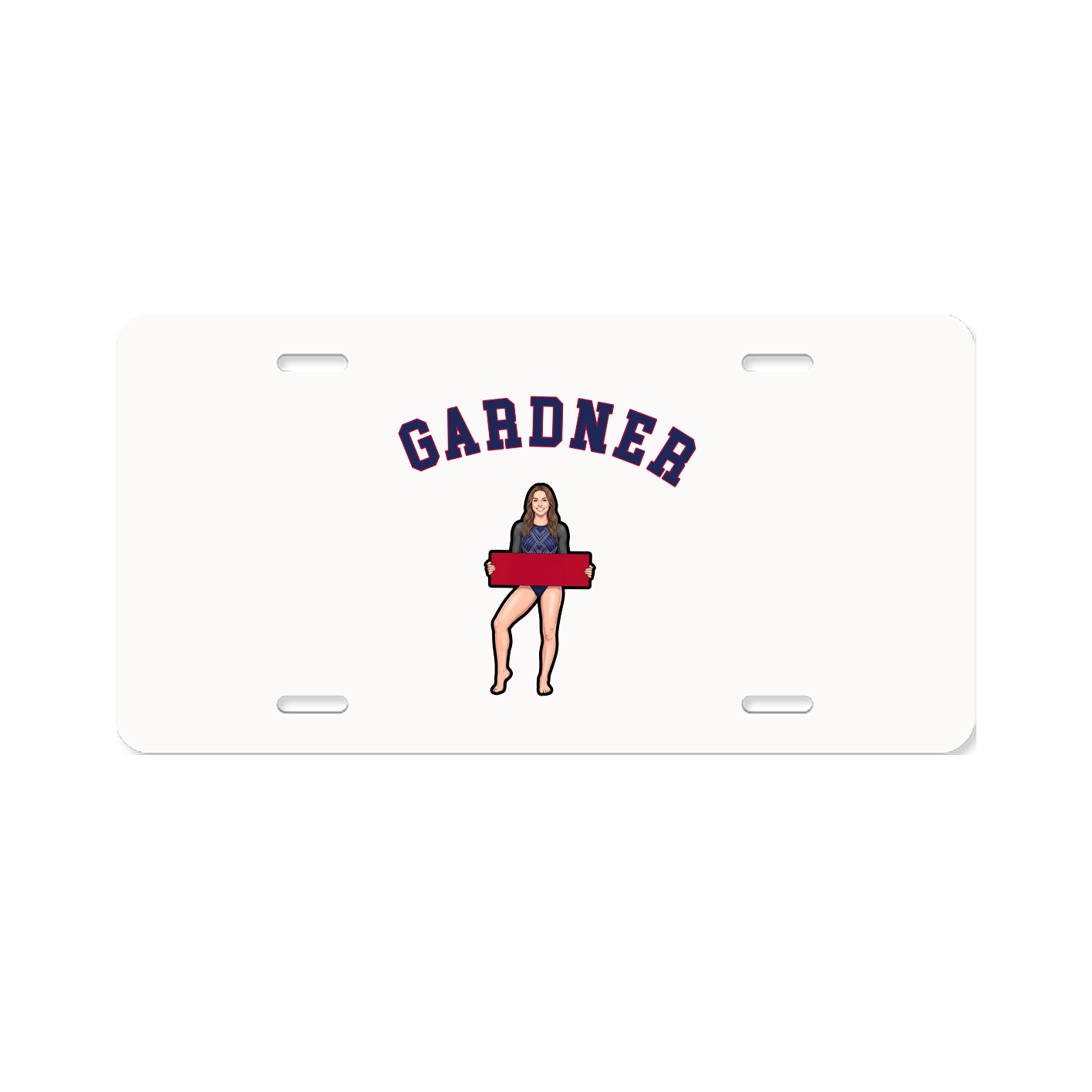 License Plate — Shirsey Arch in Classic
