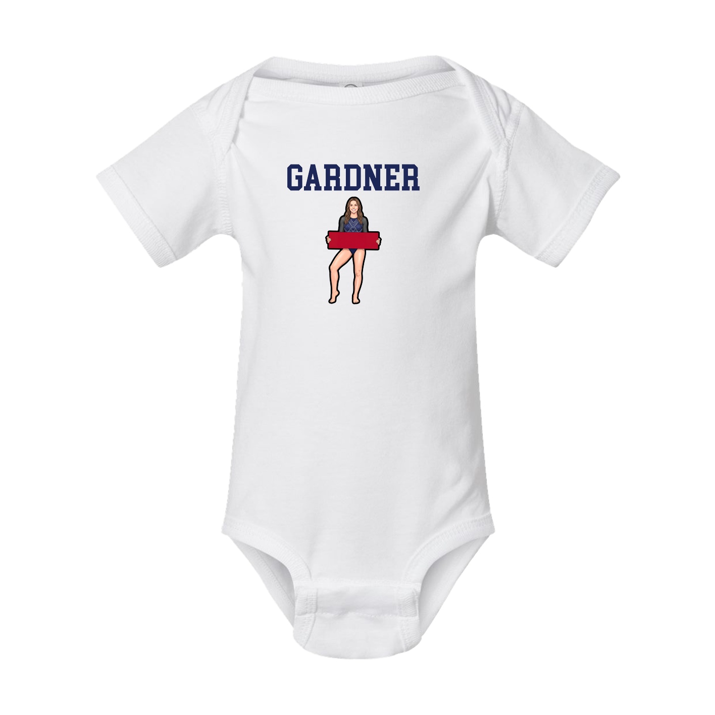 Baby Onesie — Shirsey in White