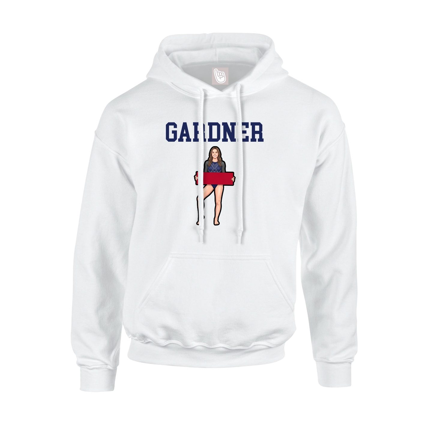 Youth Hoodie — Shirsey in White