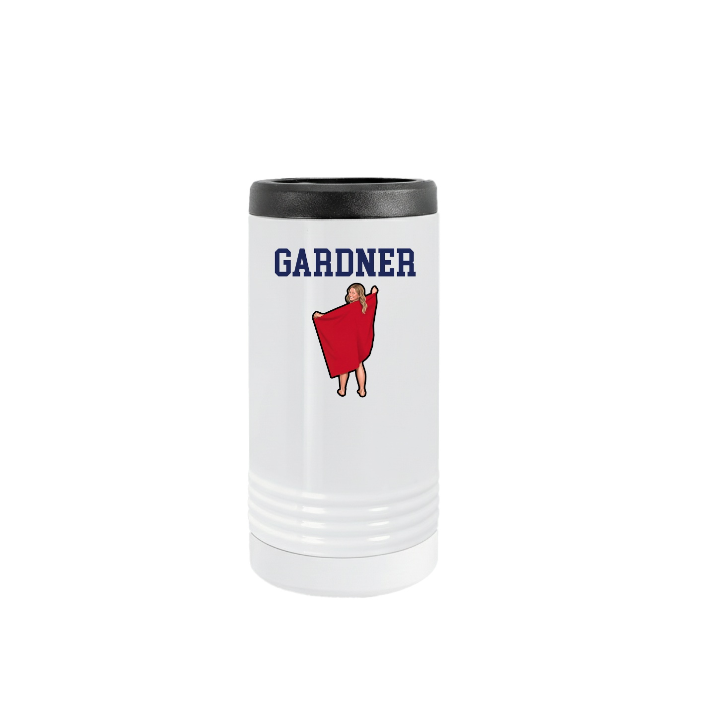 Slim Beverage Holder — Shirsey in White