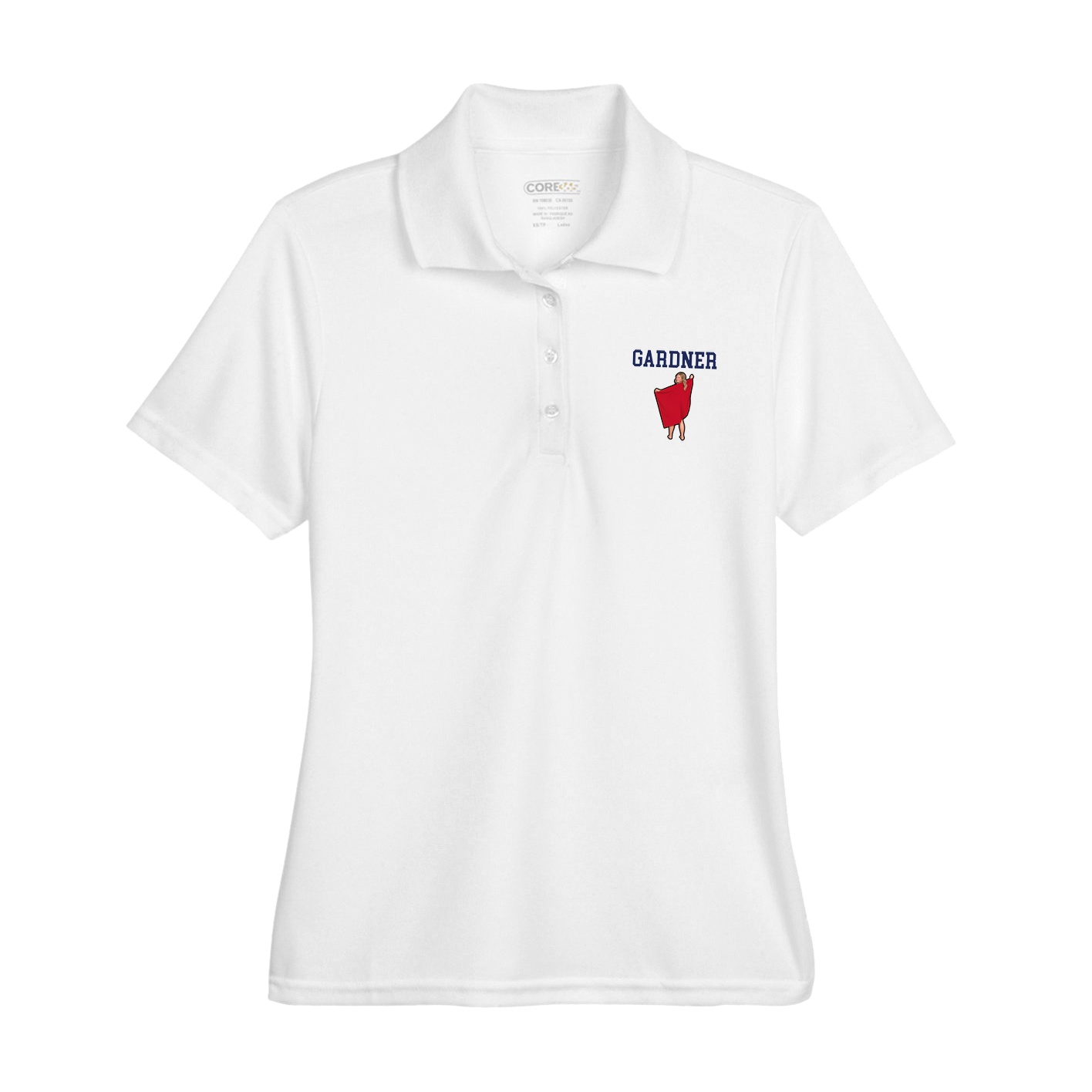 Womens Performance Polo — Shirsey in White