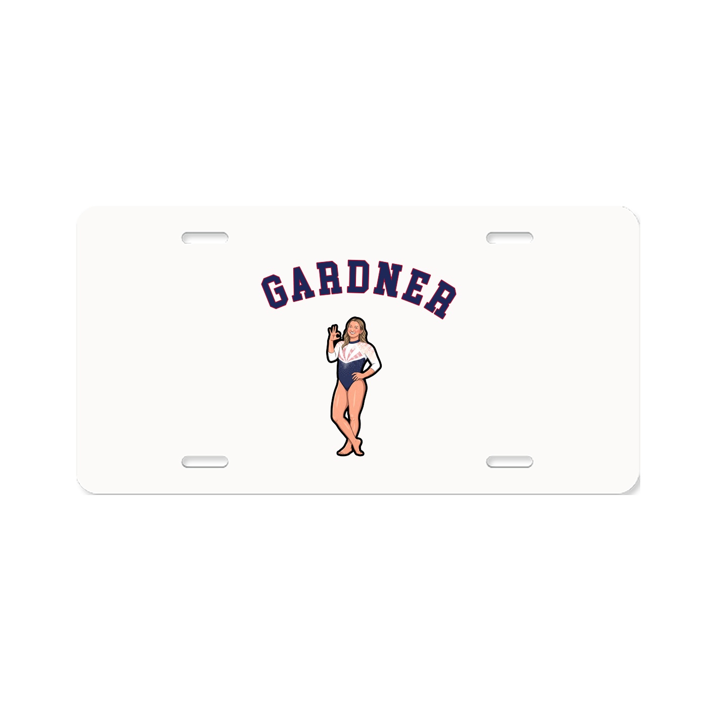 License Plate — Shirsey Arch in Classic