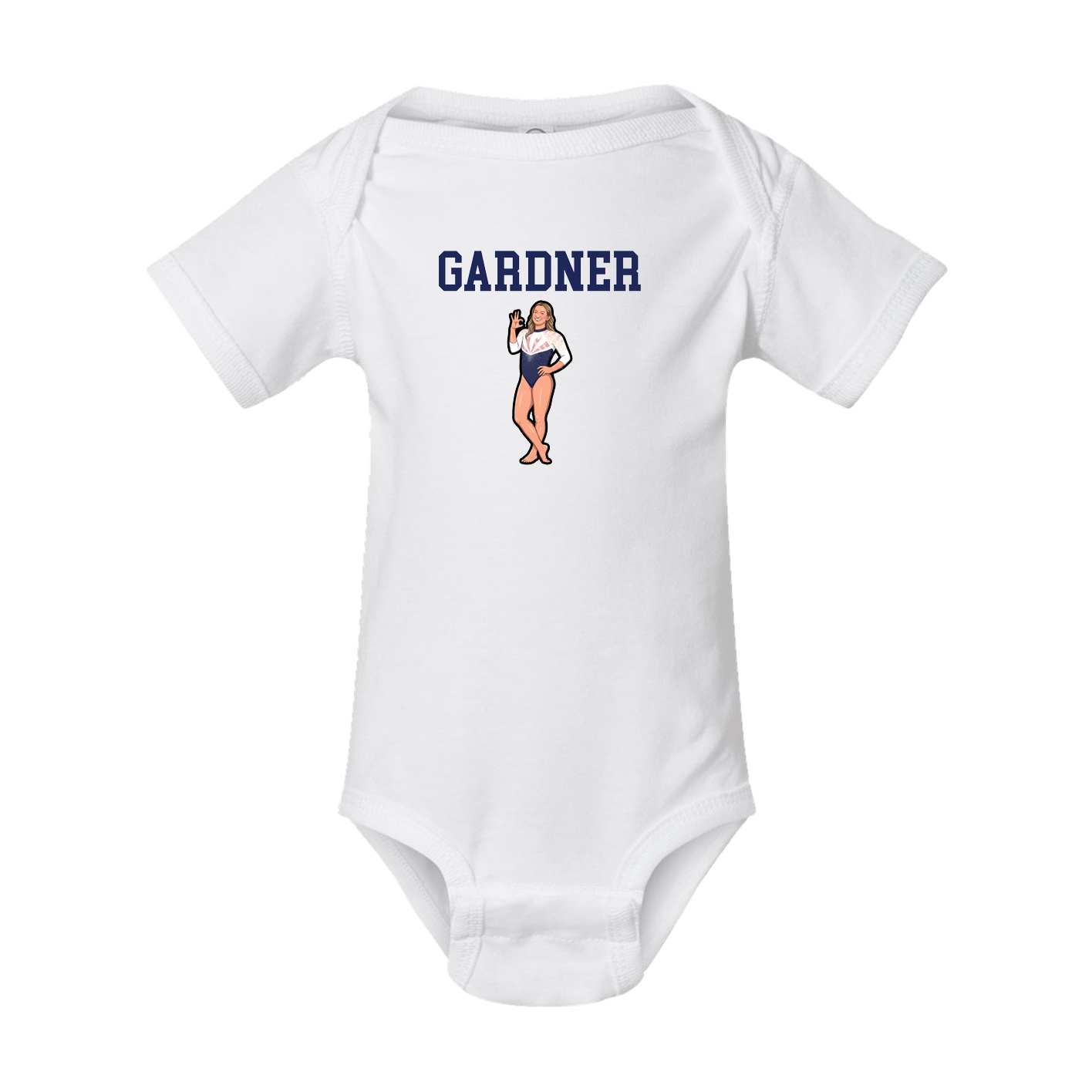 Baby Onesie — Shirsey in White