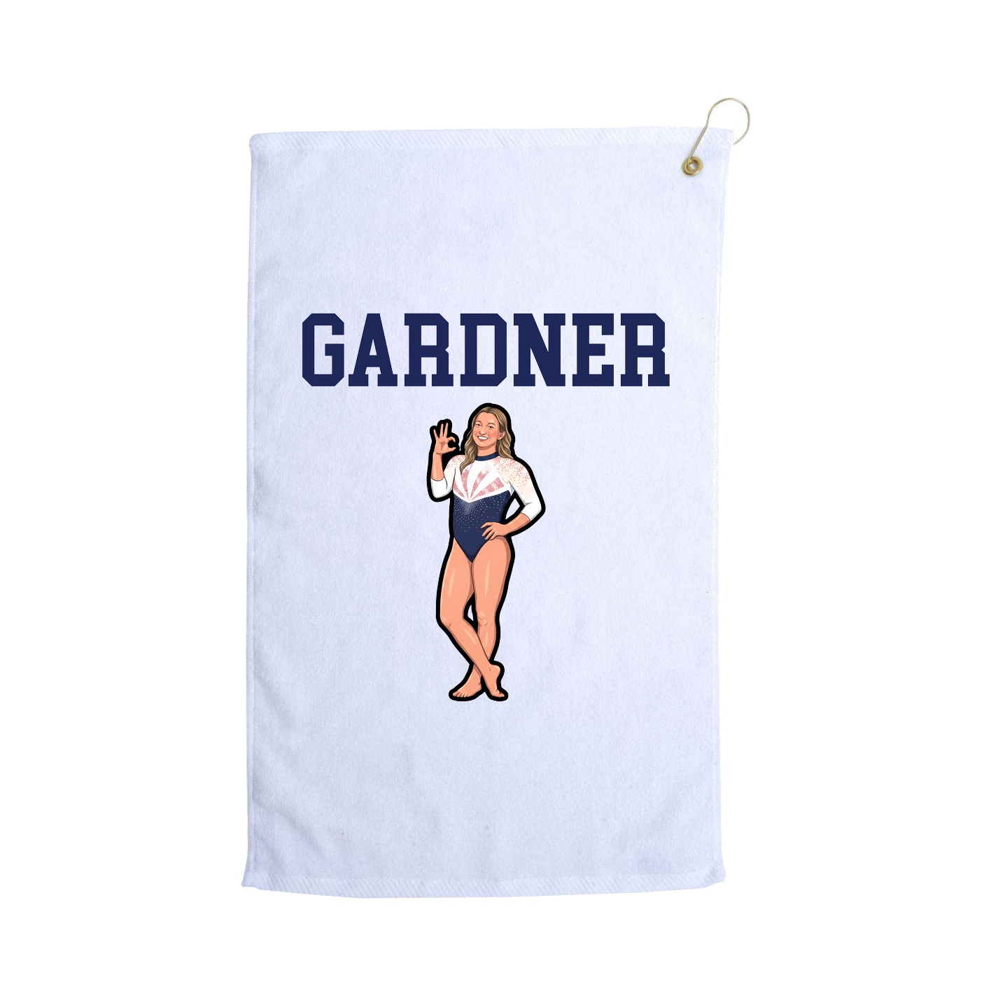 Golf Towel — Shirsey in White