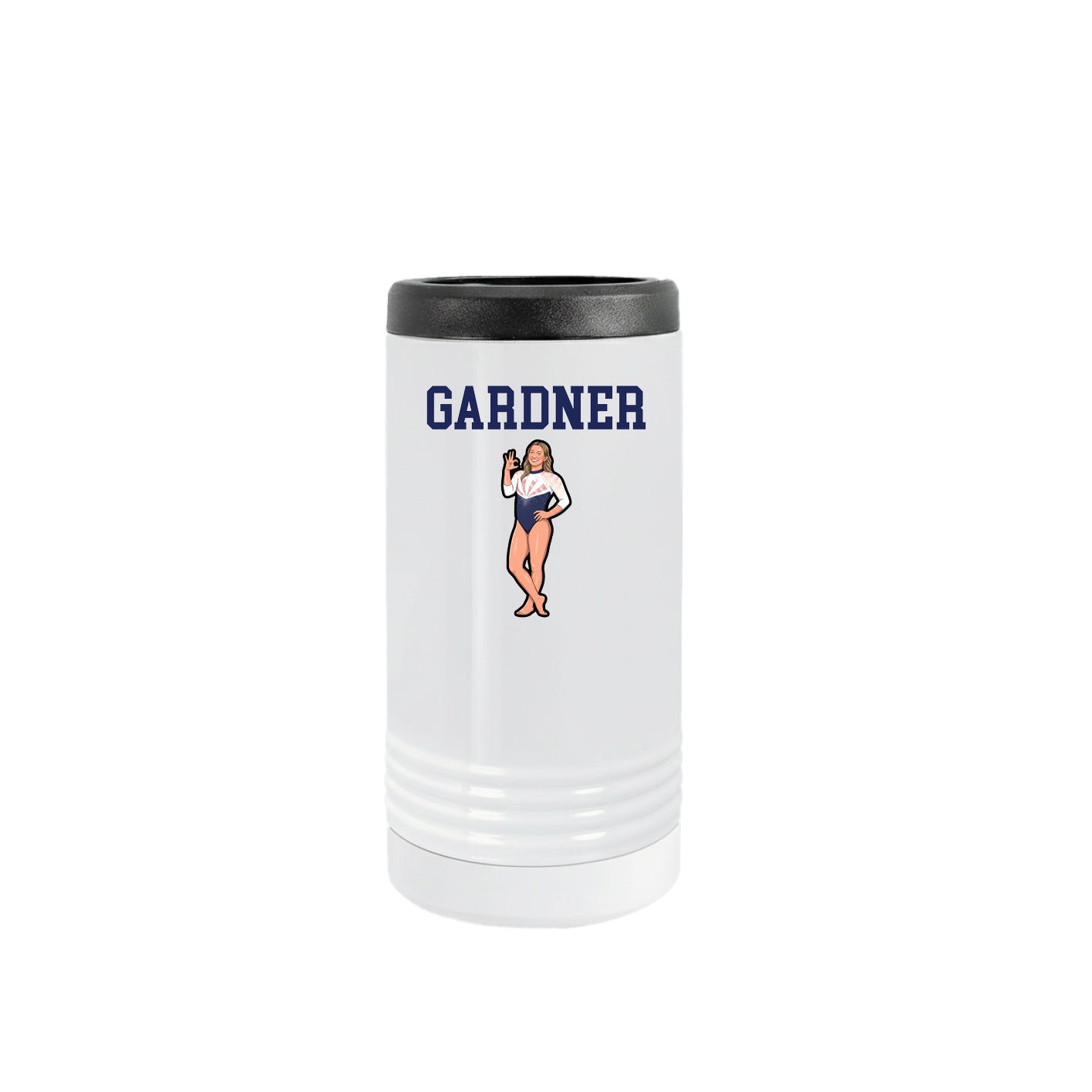 Slim Beverage Holder — Shirsey in White