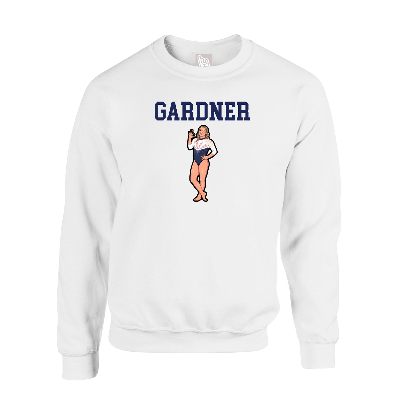 Fleece Crew — Shirsey in White