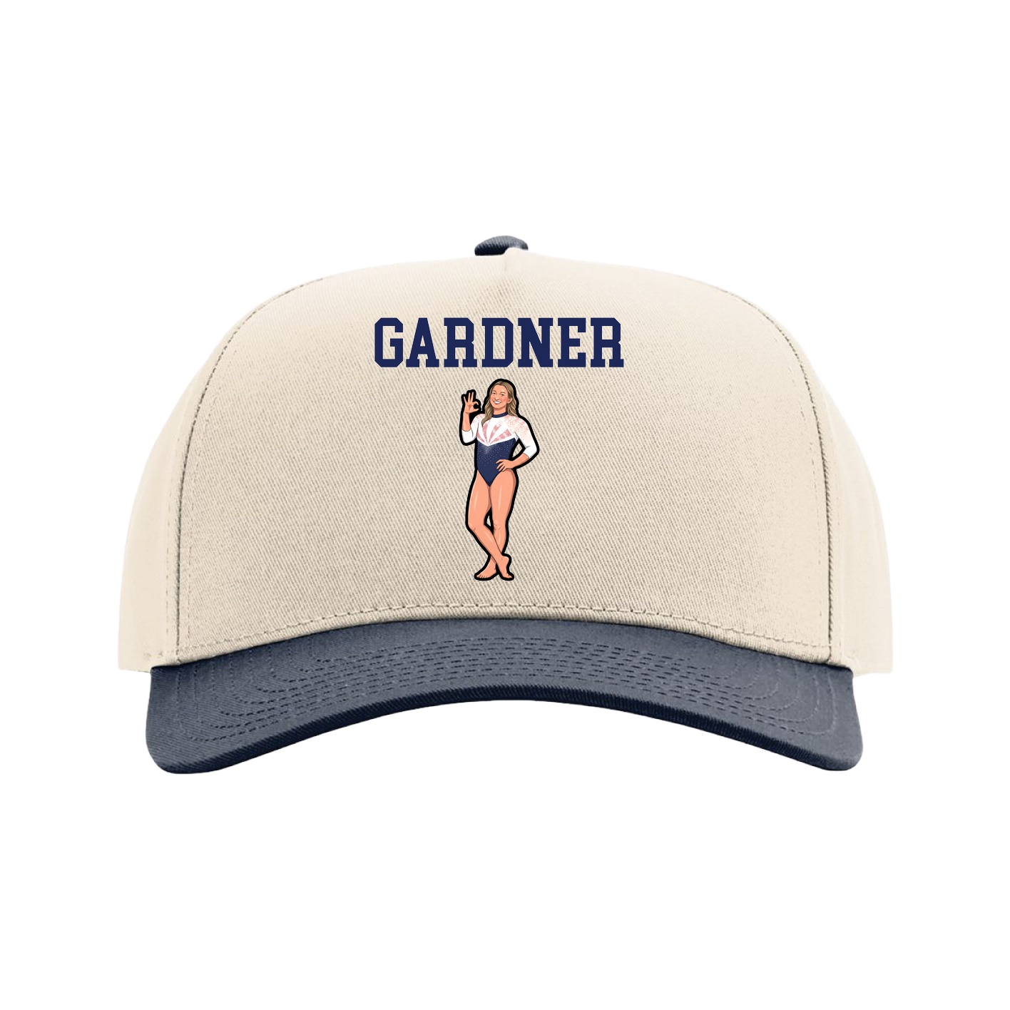 Full Fabric Five-Panel Champ Cap