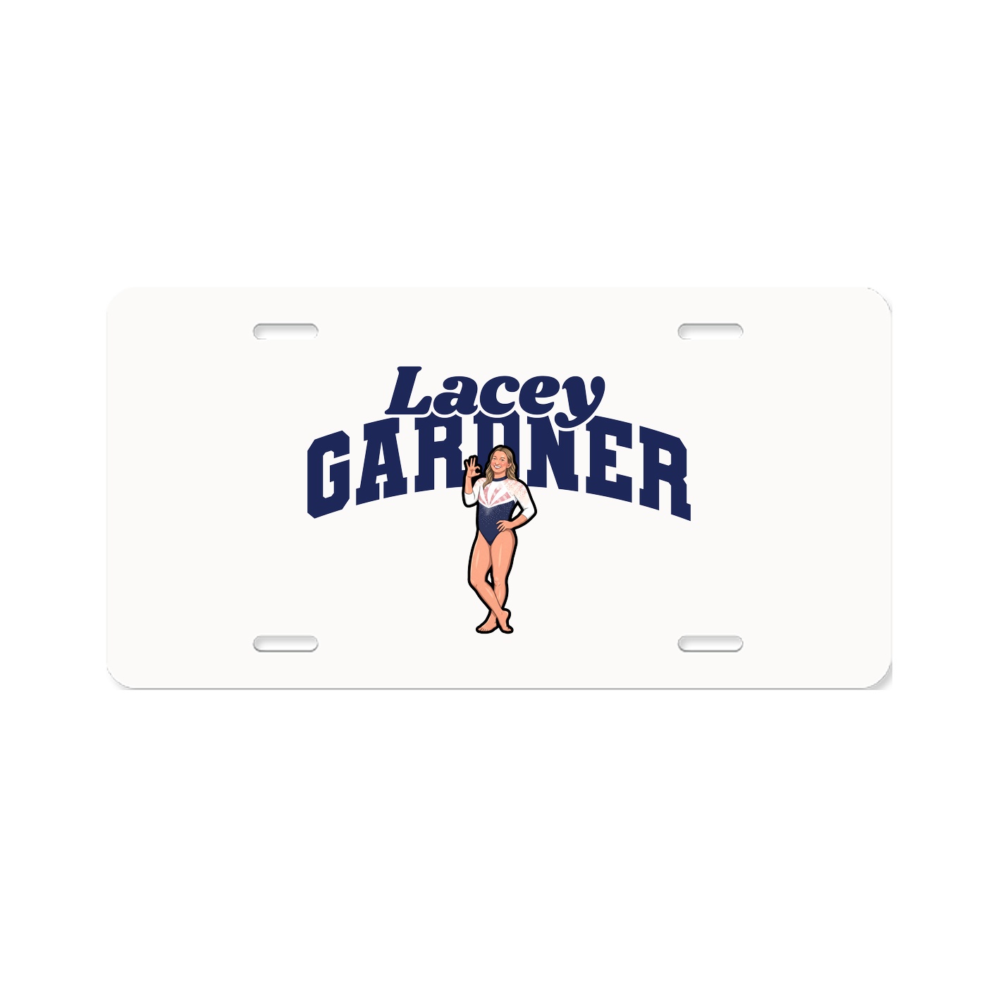 License Plate — Signature Arch in Classic