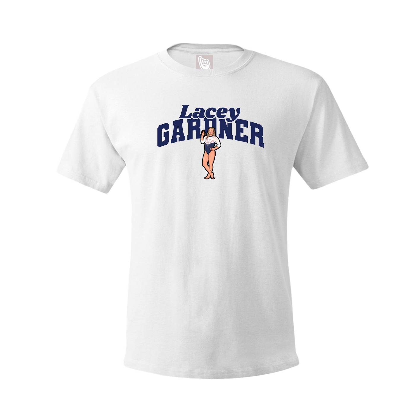 Youth Tee — Signature Arch in White