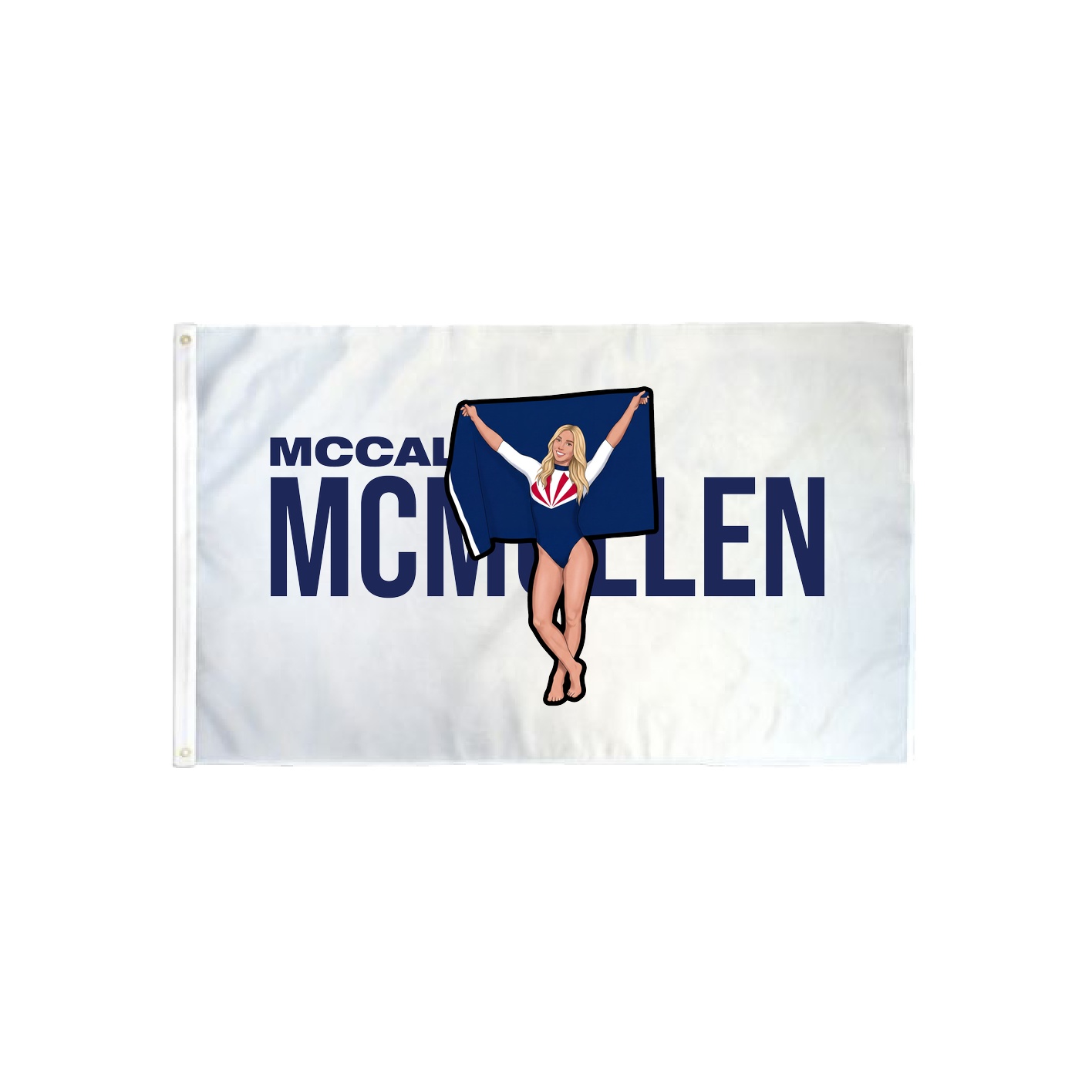 3x5 Flag — Player Name in Classic