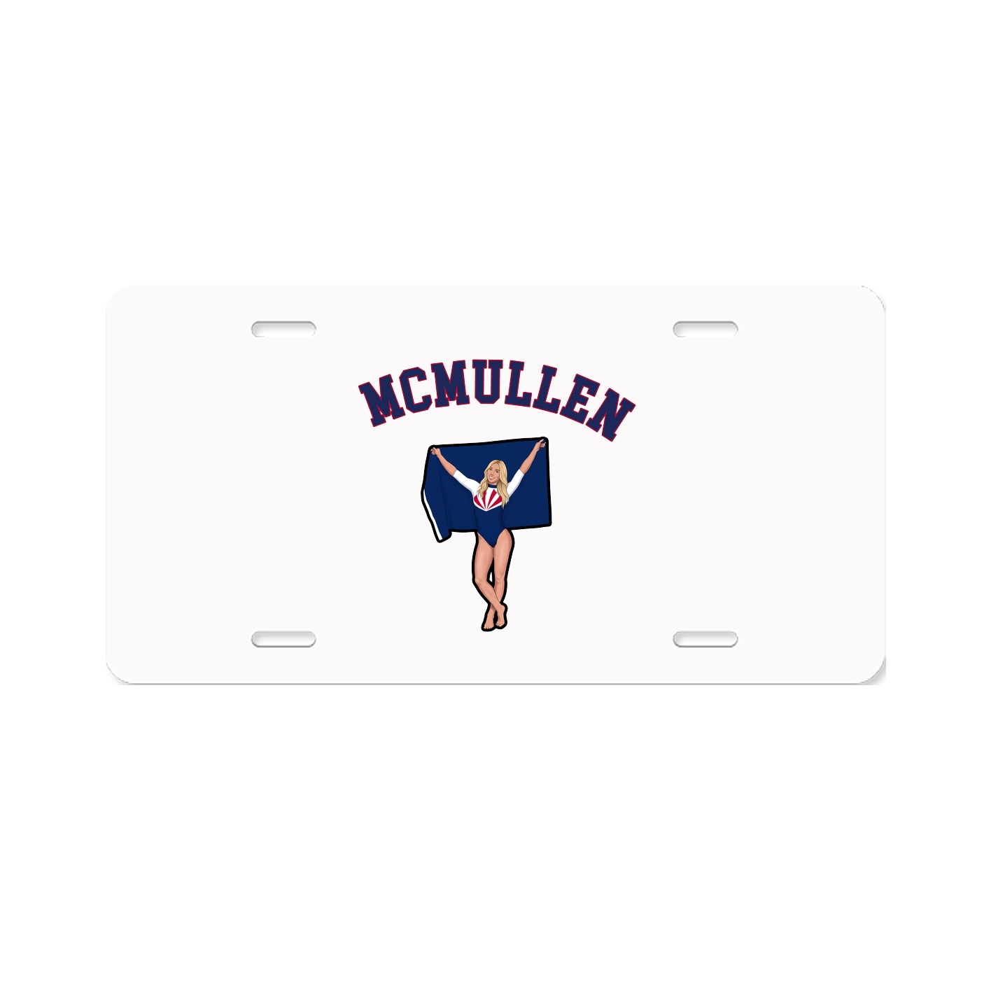 License Plate — Shirsey Arch in Classic