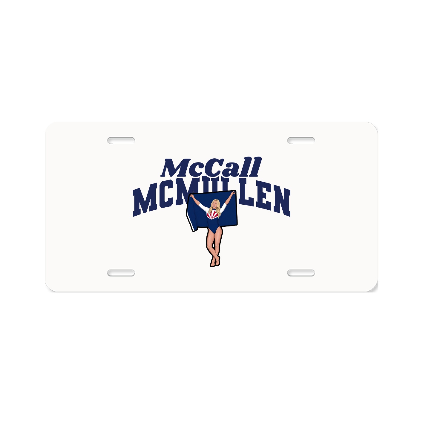 License Plate — Signature Arch in Classic