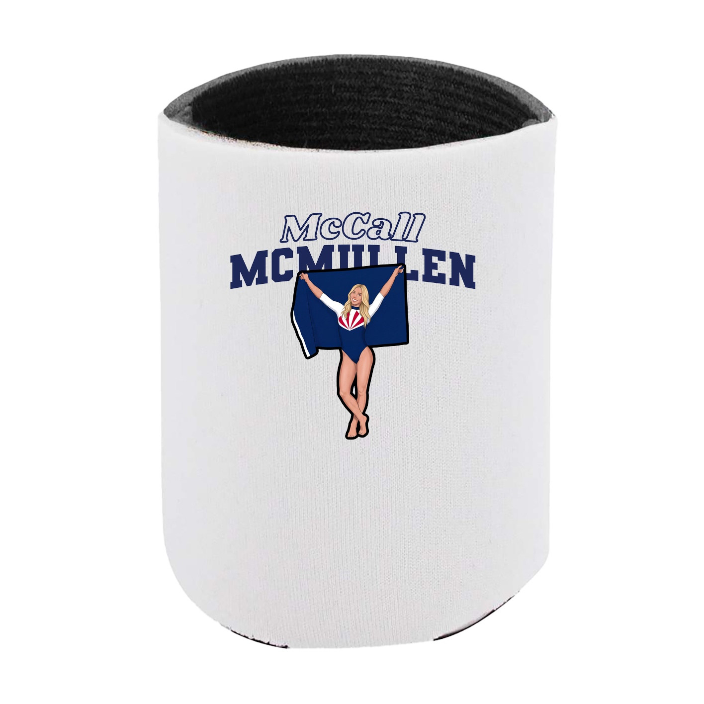 Can Holder — Name Arch in White