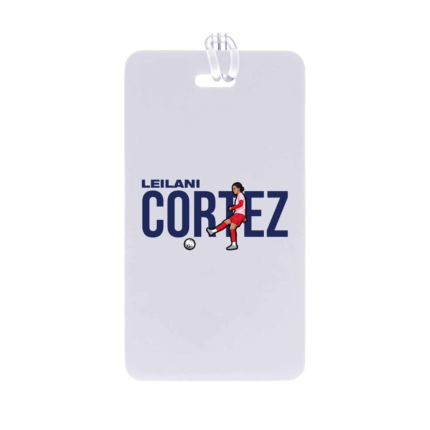Bag Tag — Player Name in Classic
