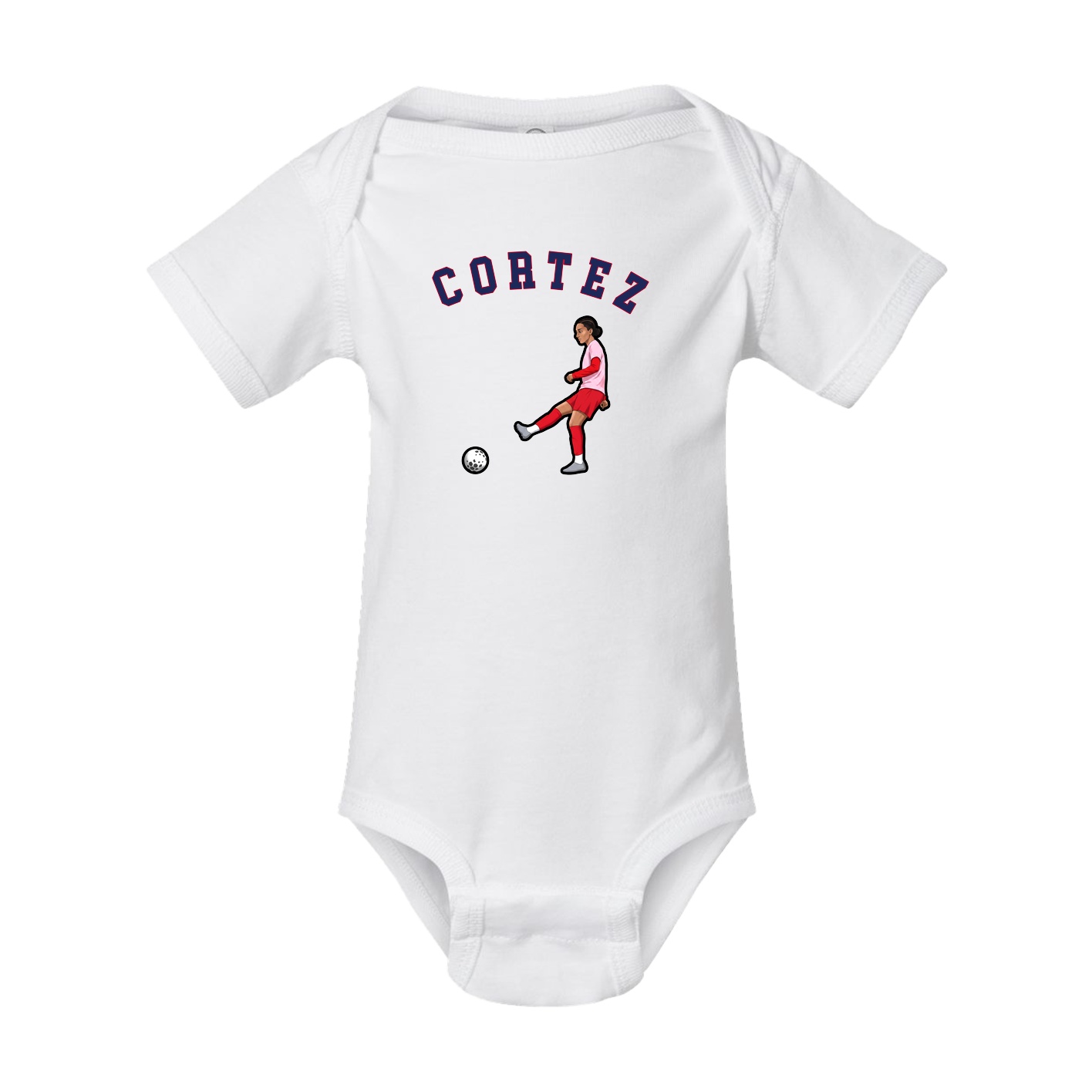 Baby Onesie — Shirsey Arch in White