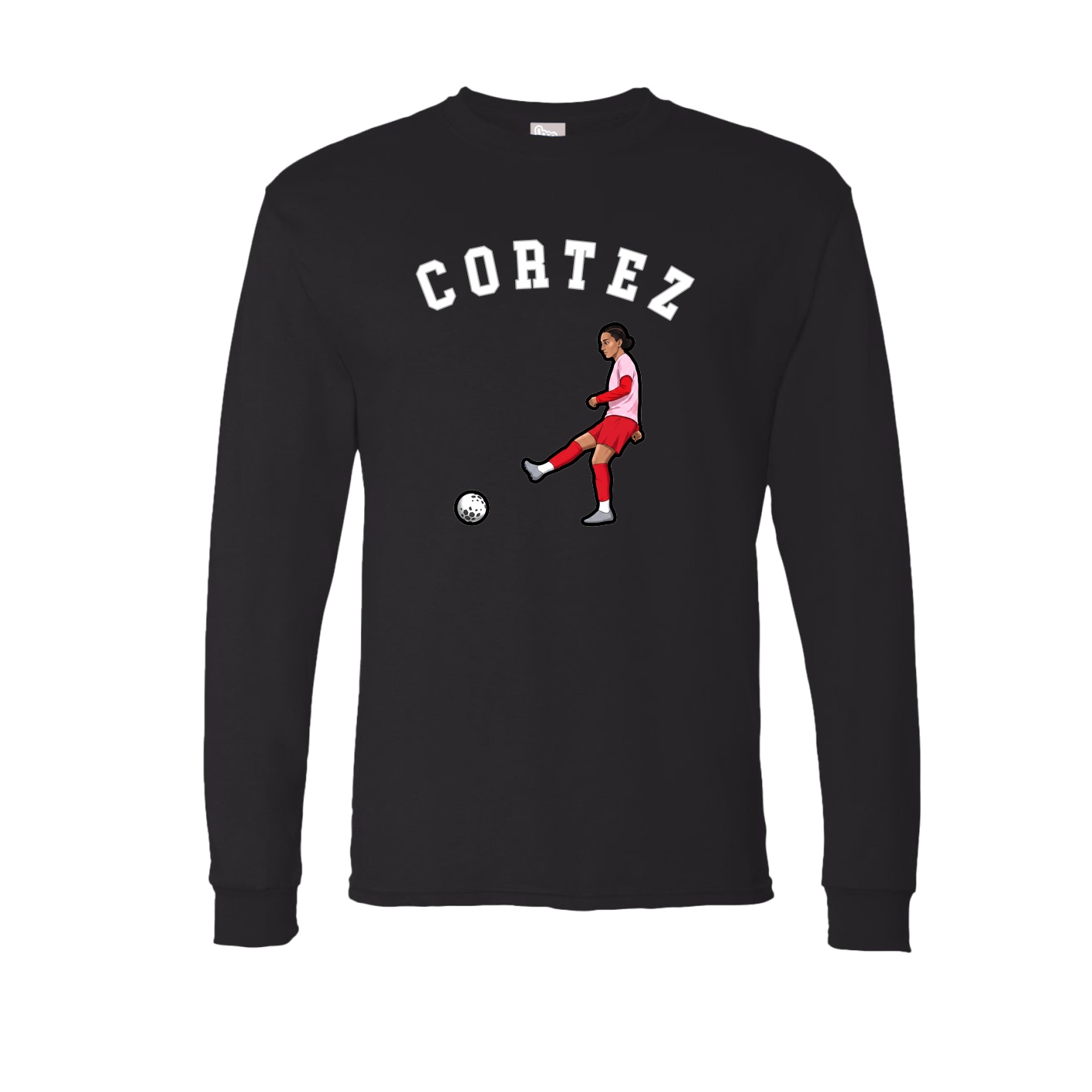 Long Sleeve Tee — Shirsey Arch in Black