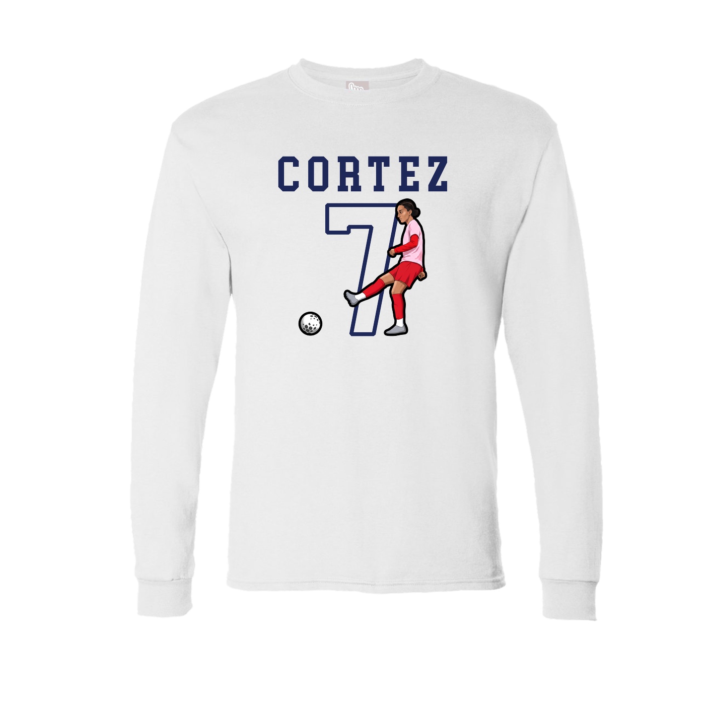 Long Sleeve Tee — Shirsey in White