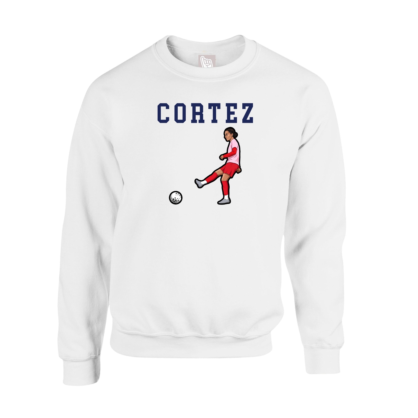 Fleece Crew — Shirsey in White