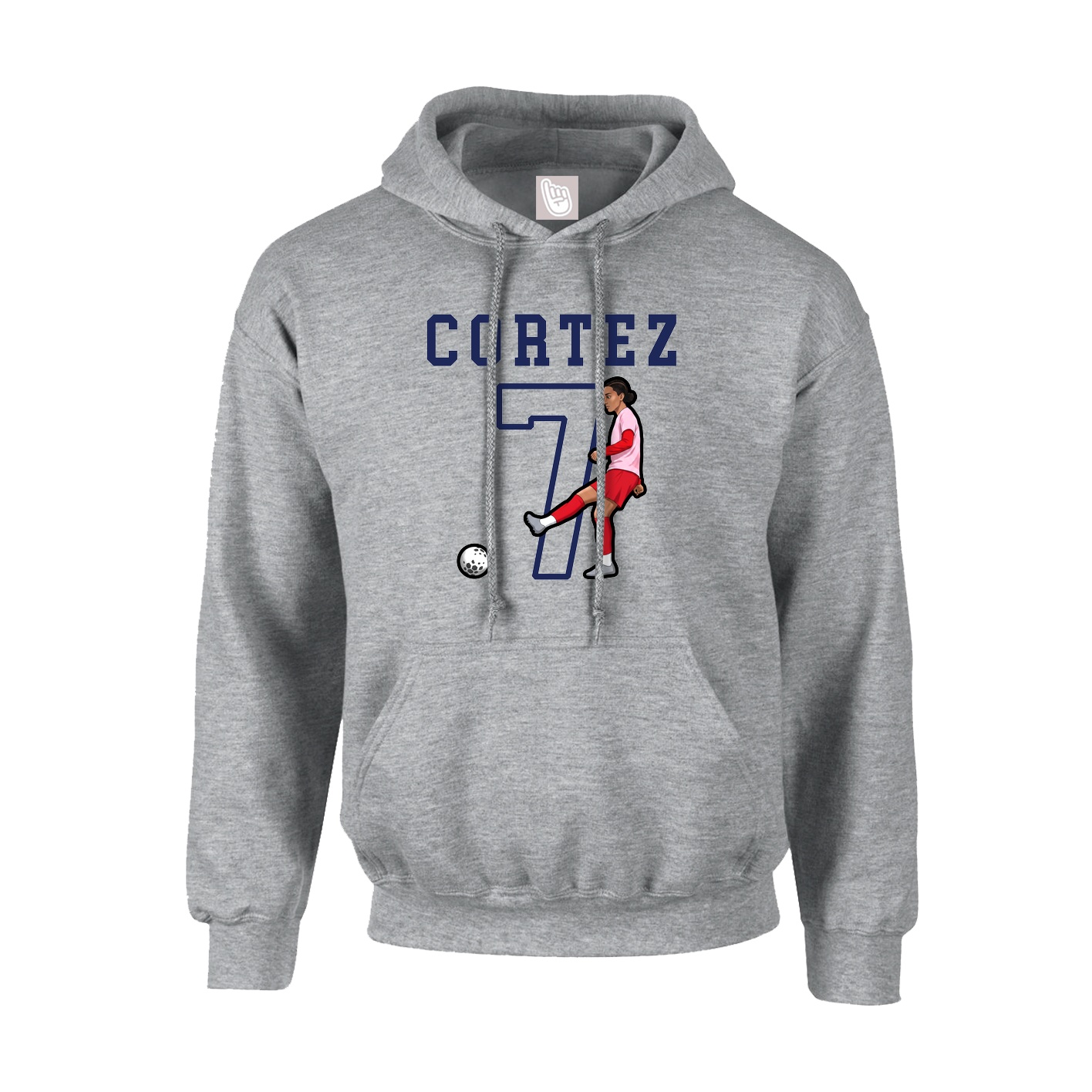 Youth Hoodie — Shirsey in Grey