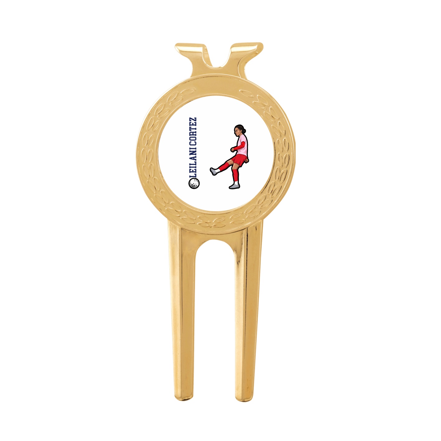 Divot Tool with Ball Marker — Name Vertical in Classic
