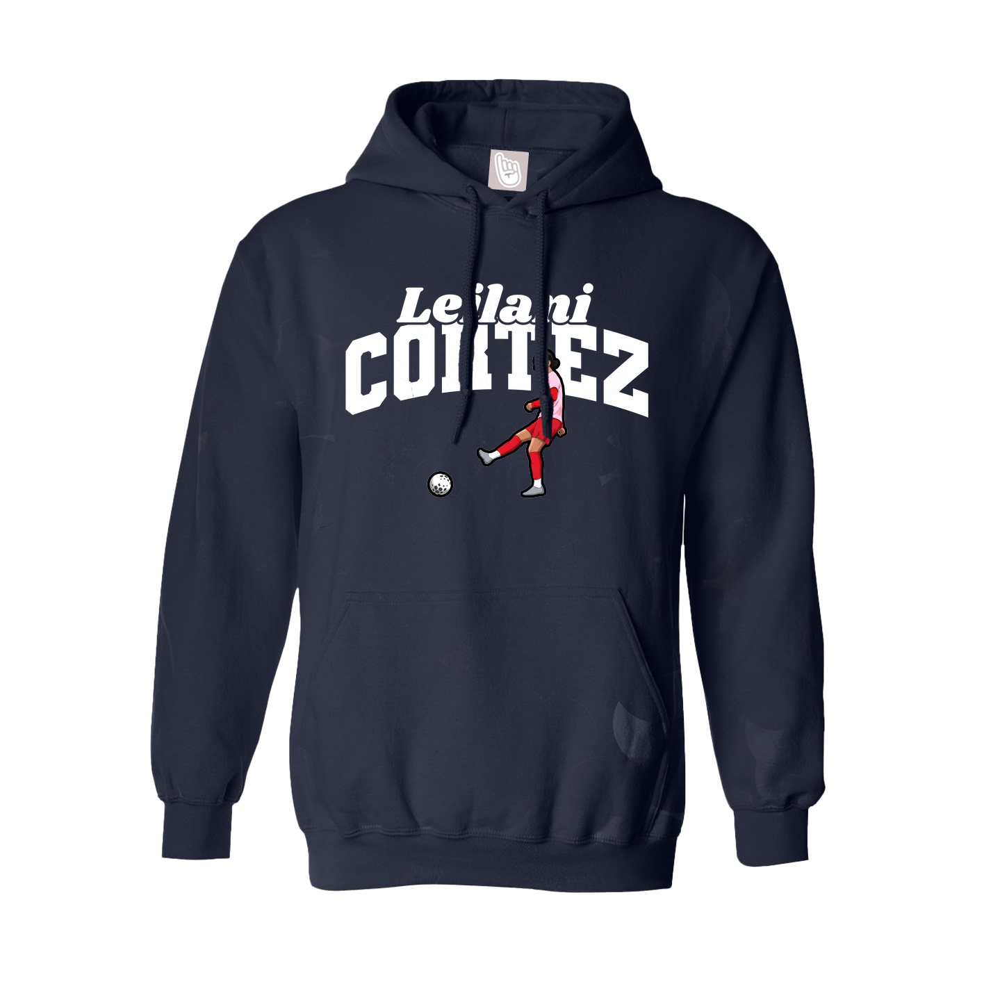 Hoodie — Signature Arch in Navy