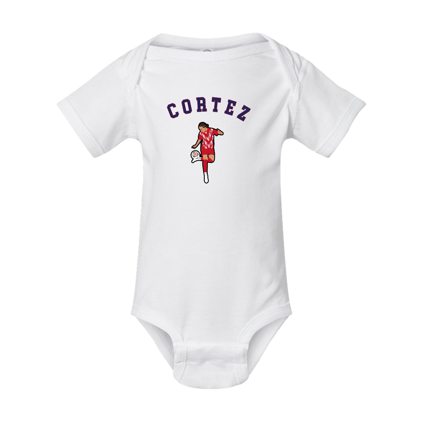 Baby Onesie — Shirsey Arch in White