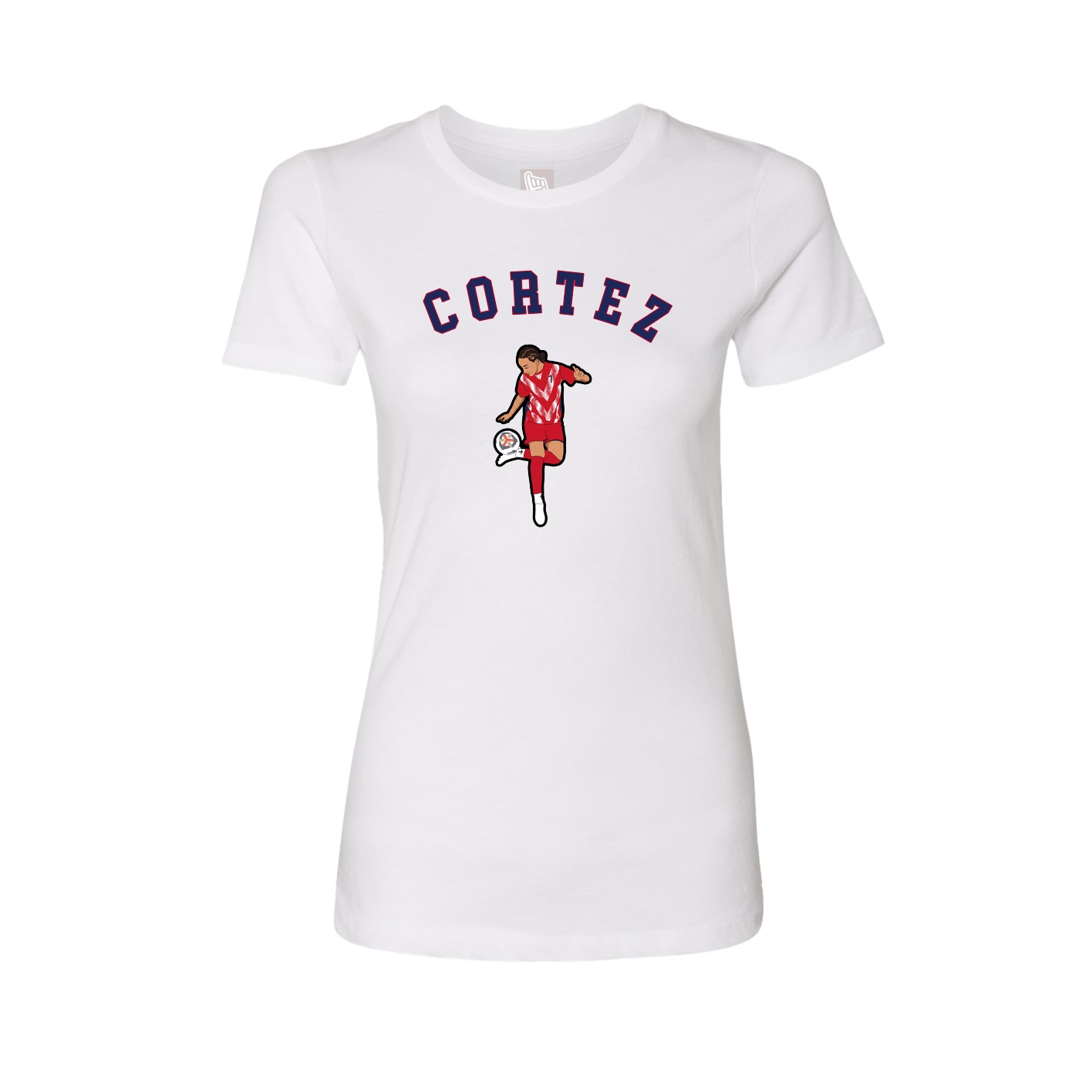 Womens Tee — Shirsey Arch in White