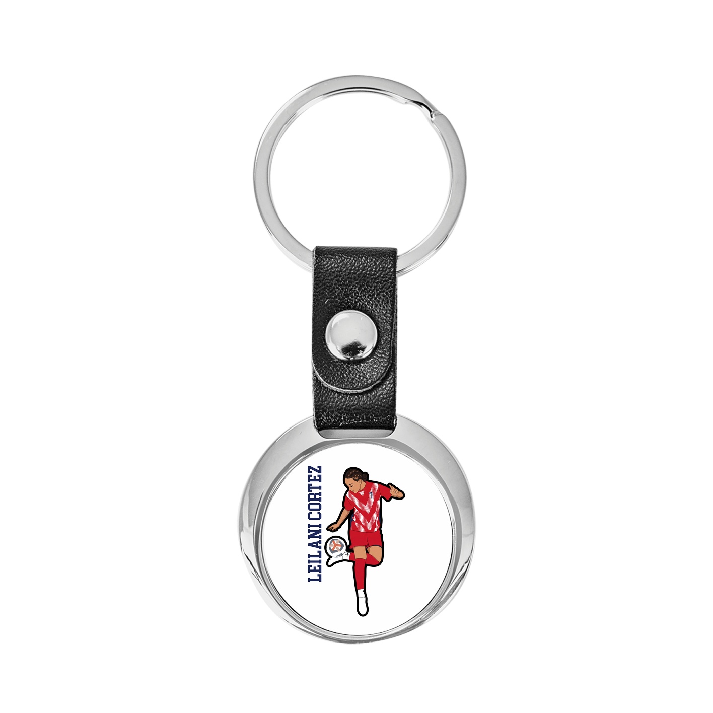 Key Chain — Name Vertical in Classic