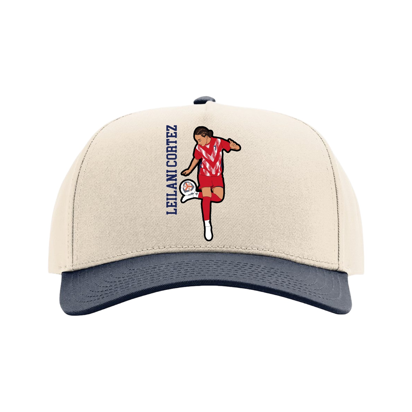 Full Fabric Five-Panel Champ Cap
