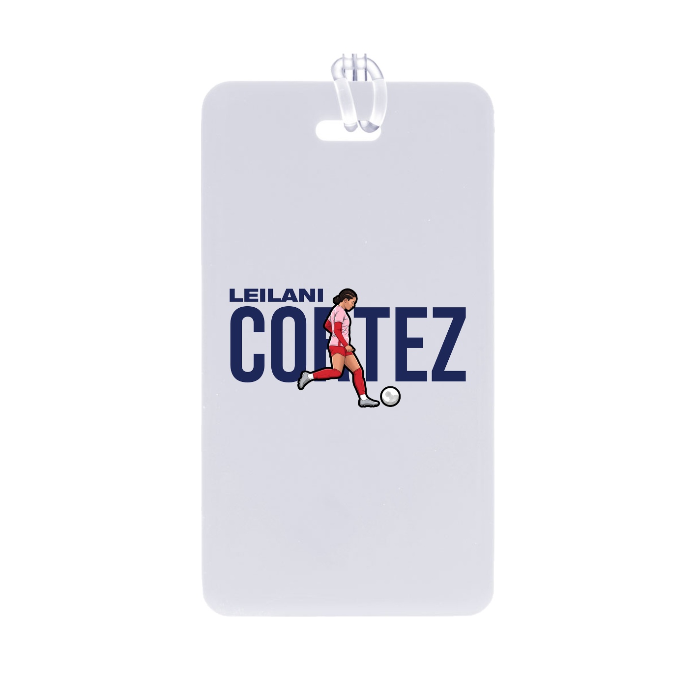 Bag Tag — Player Name in Classic