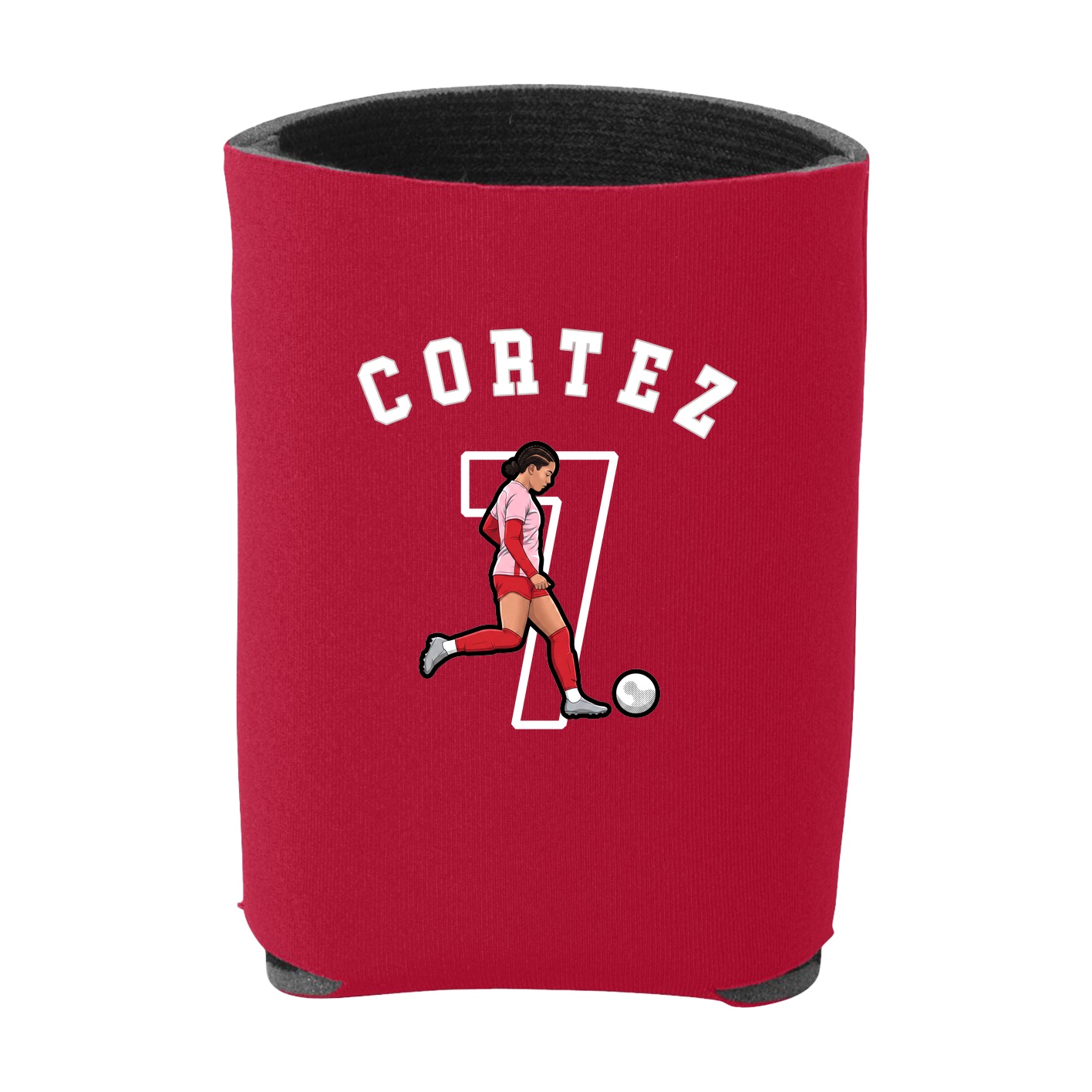 Can Holder — Shirsey Arch in Red