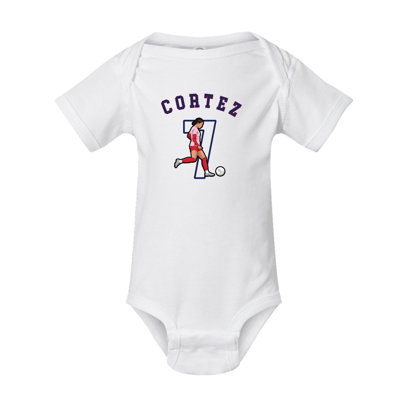 Baby Onesie — Shirsey Arch in White