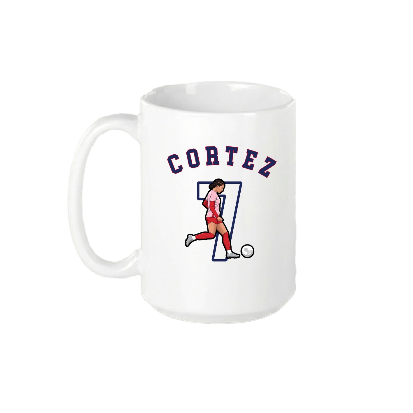 15oz Coffee Mug — Shirsey Arch in White