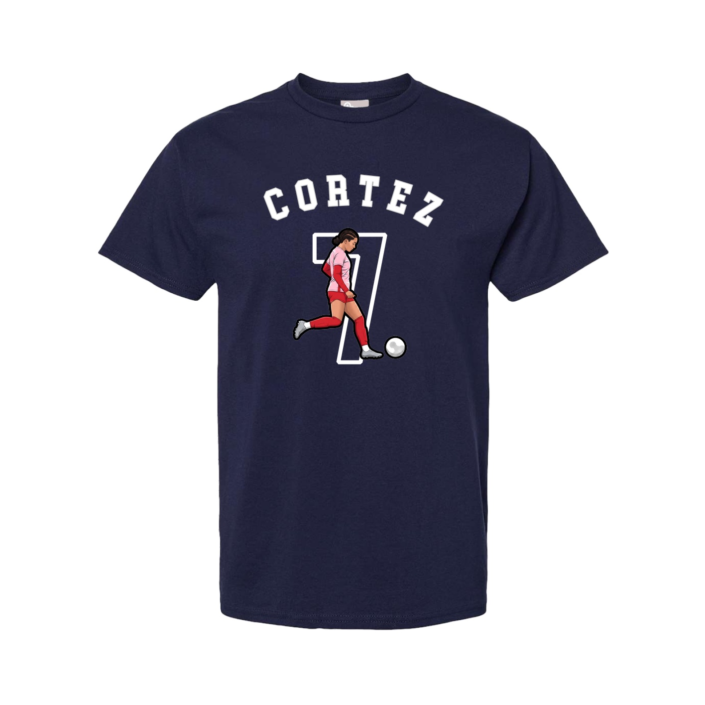 Youth Tee — Shirsey Arch in Navy