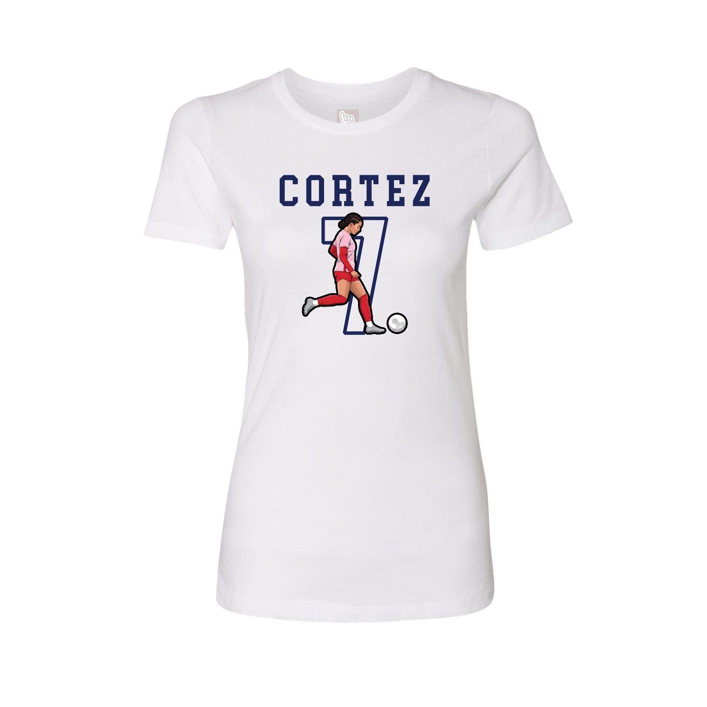 Fitted Women's Tee — Shirsey in White