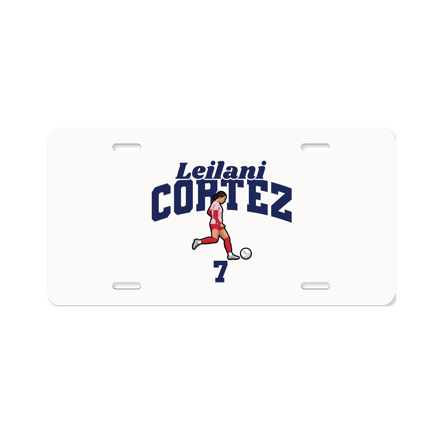 License Plate — Signature Arch in Classic