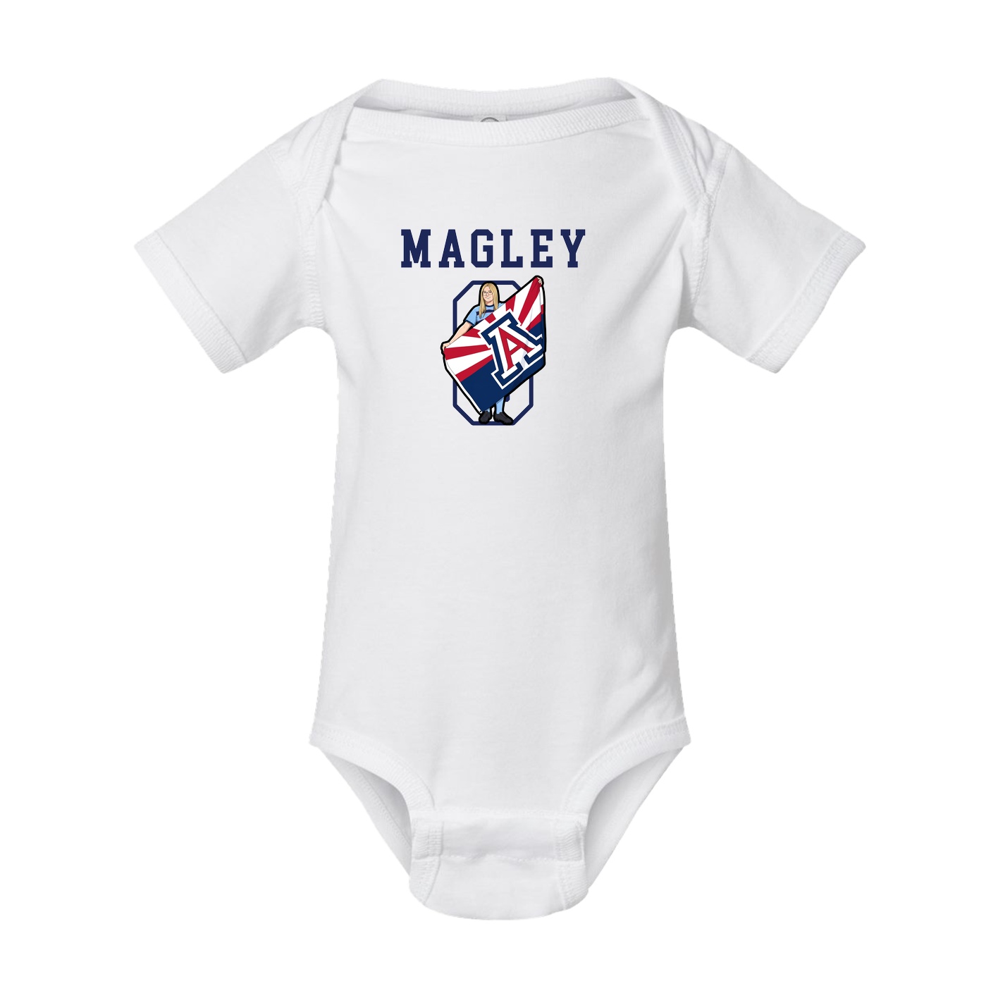 Baby Onesie — Shirsey in White
