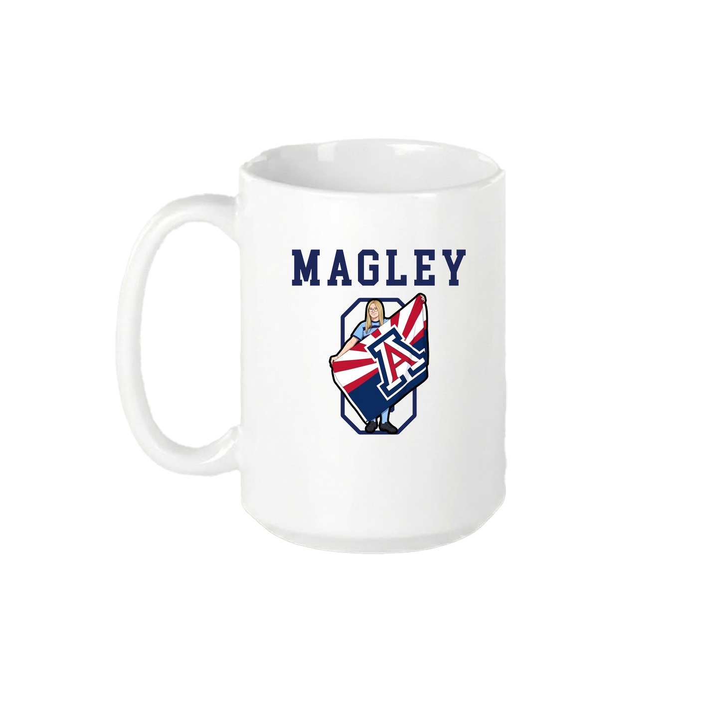 15oz Coffee Mug — Shirsey in White